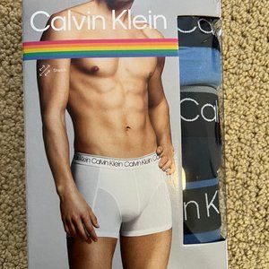 NWT Calvin Klein Cotton Stretch Trunks, 3-Pack, XL
